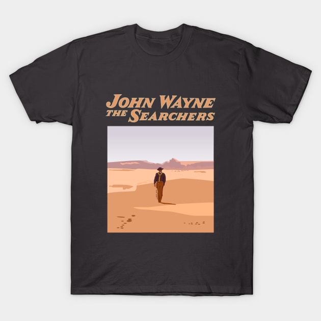 The Searchers Ending Illustration T-Shirt by burrotees